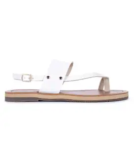 synthetic leather sandals