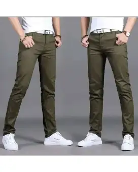 mens dark green pants outfit