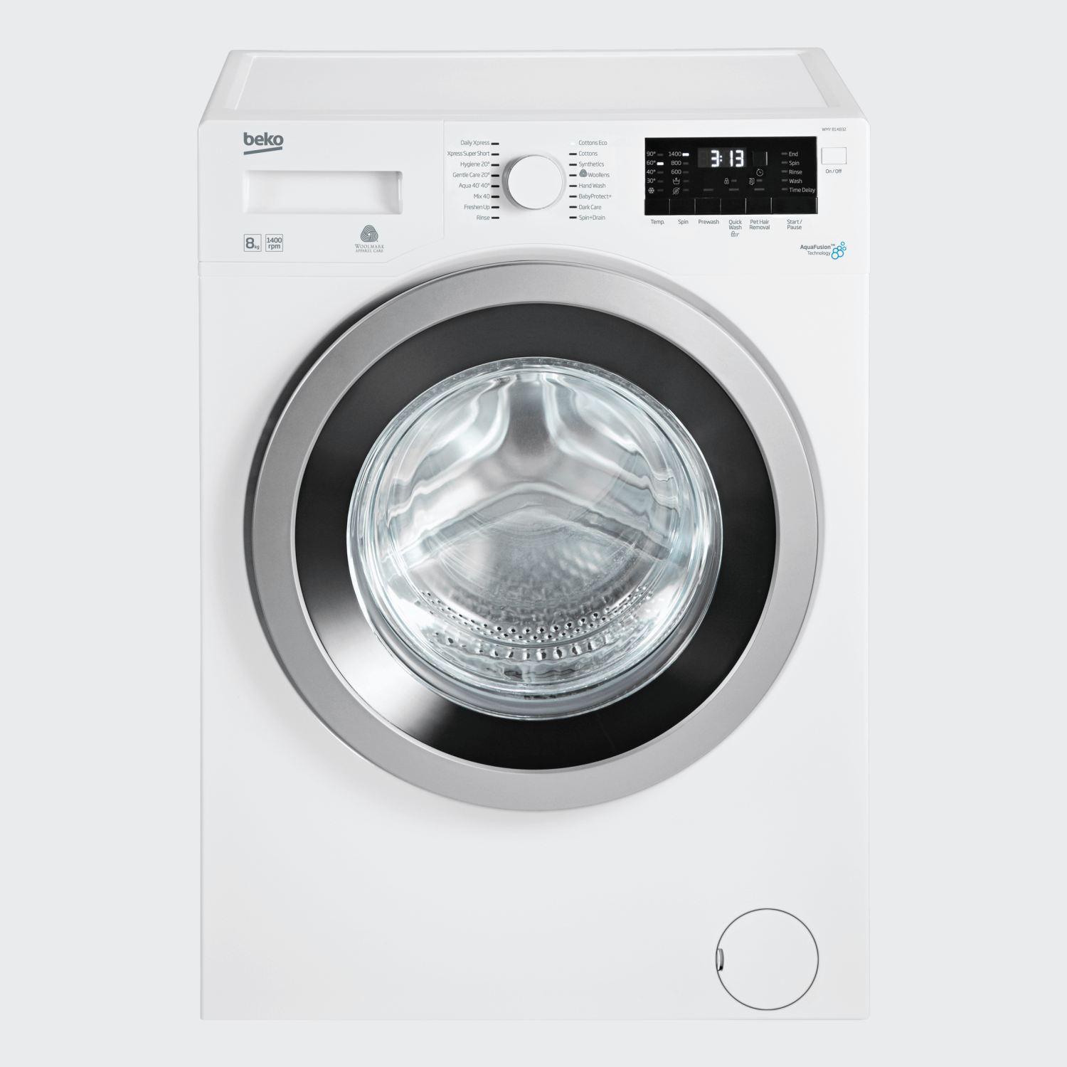Beko WMY814832 Washing Machine (8 KG) - White