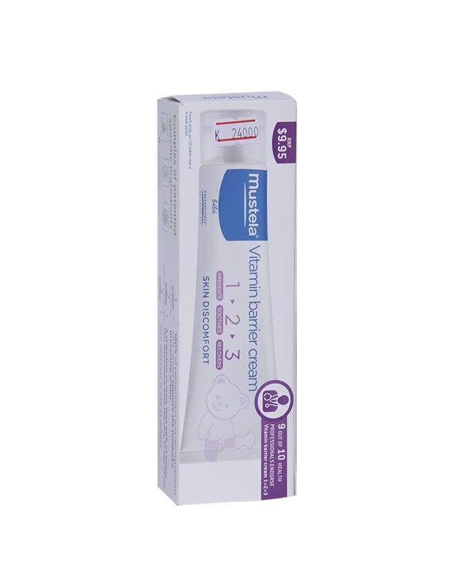 mustela vitamin barrier cream 100 ml