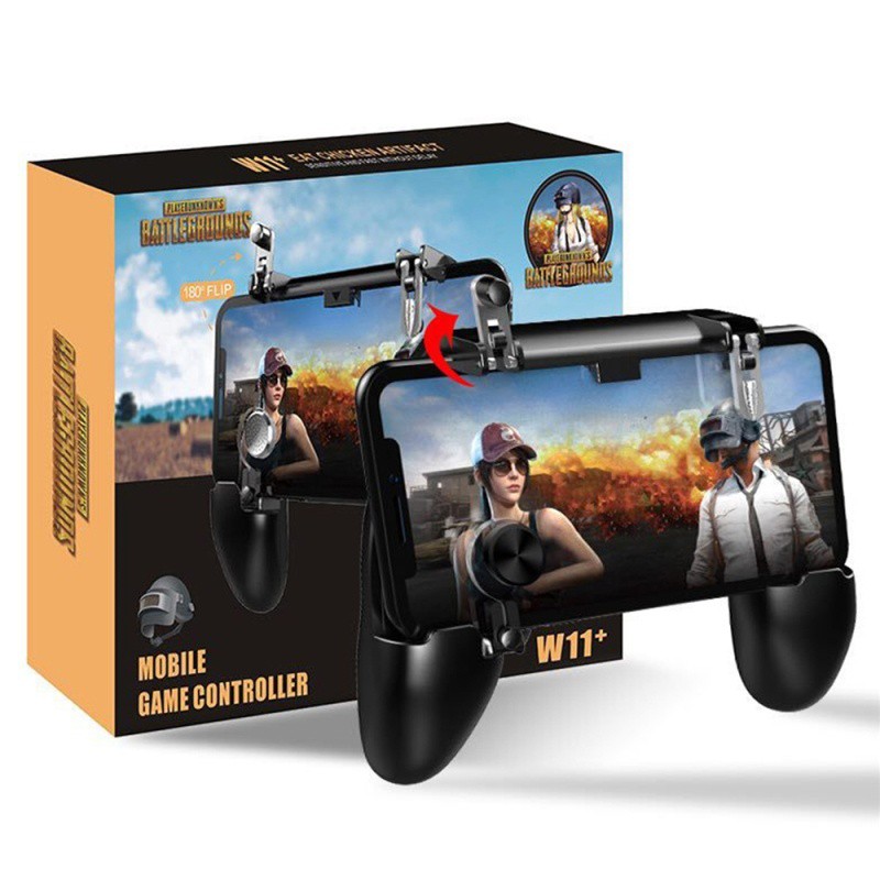 Poruis W11 Pugb Mobile Game Controller Free Fire Joystick Gamepad Metal L1 R1 Button For Iphone Gaming Pad Android Buy Online At Best Prices In Myanmar Shop Com Mm