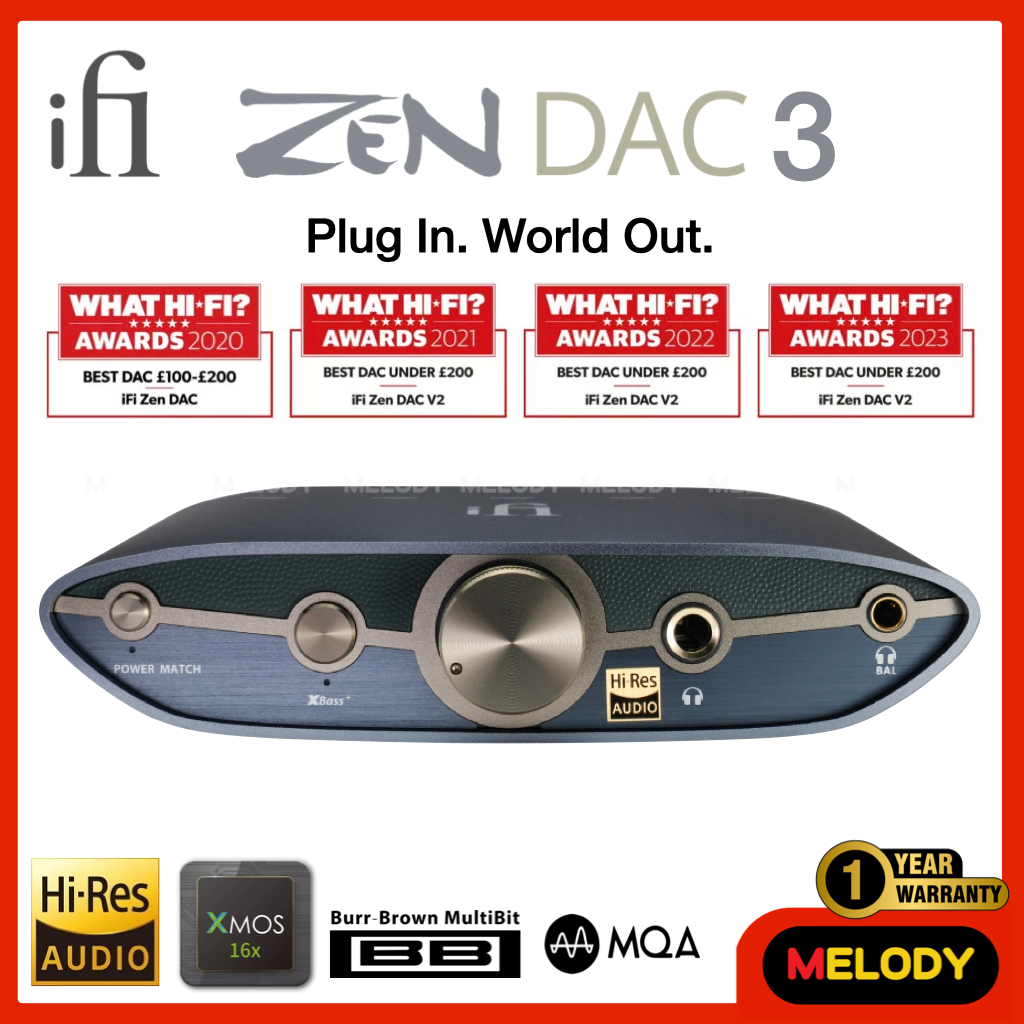 (Preorder) iFi Zen DAC V2 | Desktop Digital Analog Converter with USB 3 ...