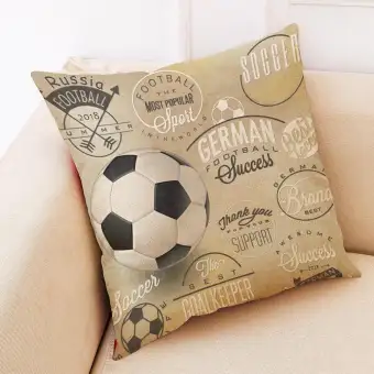 Mango Honana Bx The 2018 Russia World Cup Cotton Linen Cushion