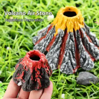 Aquarium Volcano Shape Oxygen Pump Fish Tank Air Bubble Stone