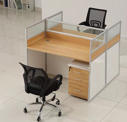 office table double chair