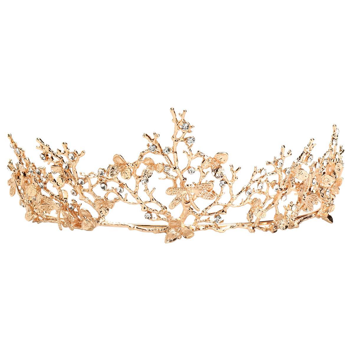 Bridal Wedding Crystal Rhinestone Hair Headband Crown Comb Tiara Prom Pageant
