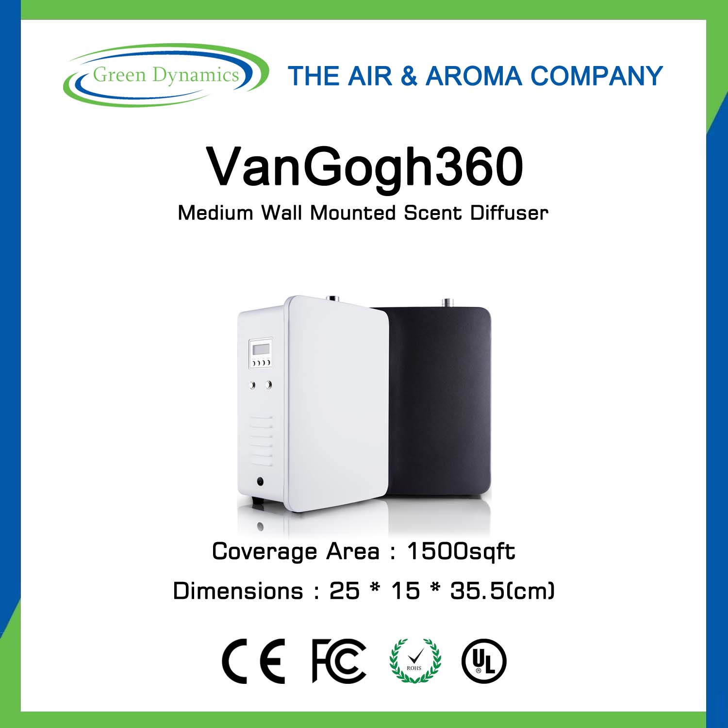 VanGogh360 - Programmable Cold Air Diffuser | Shop.com.mm