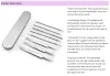 8Pcs Tool Set Acne Needle Set Stainless Steel Blackhead Comedo Pimple Extractor Blemish Remover Skin Care Tool Kit with Steel Box