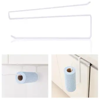 Newest Iron Roll Paper Rack Kitchen Cupboard Hanging Paper Towel