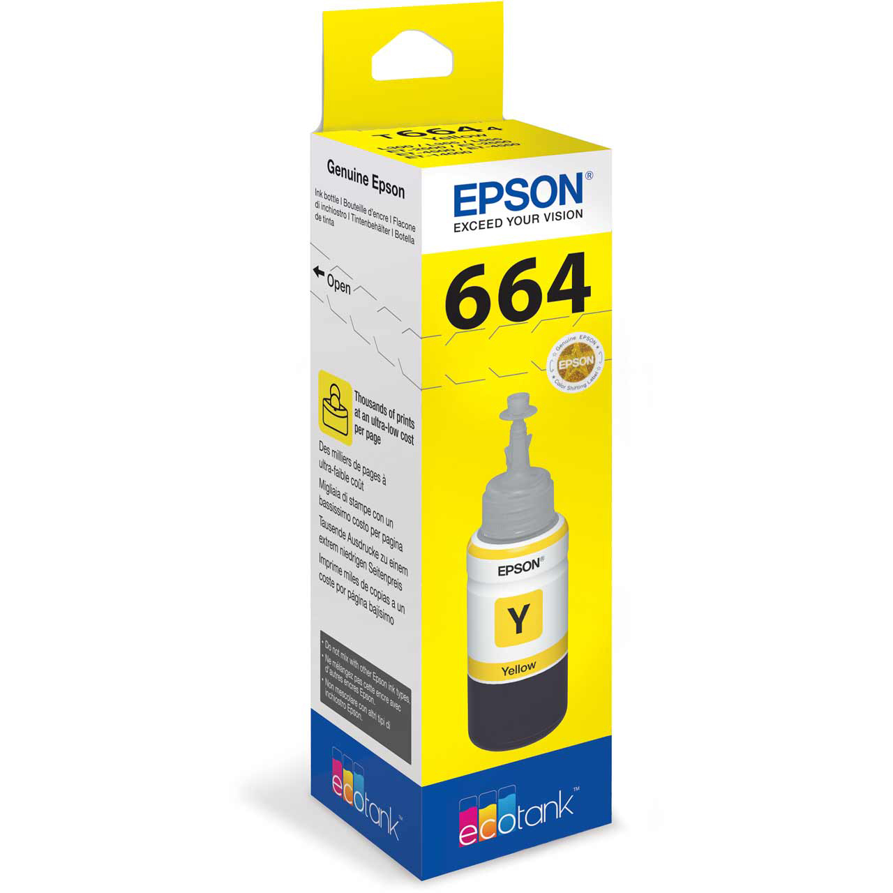 Epson-L360 CMYK 664 Ink Original