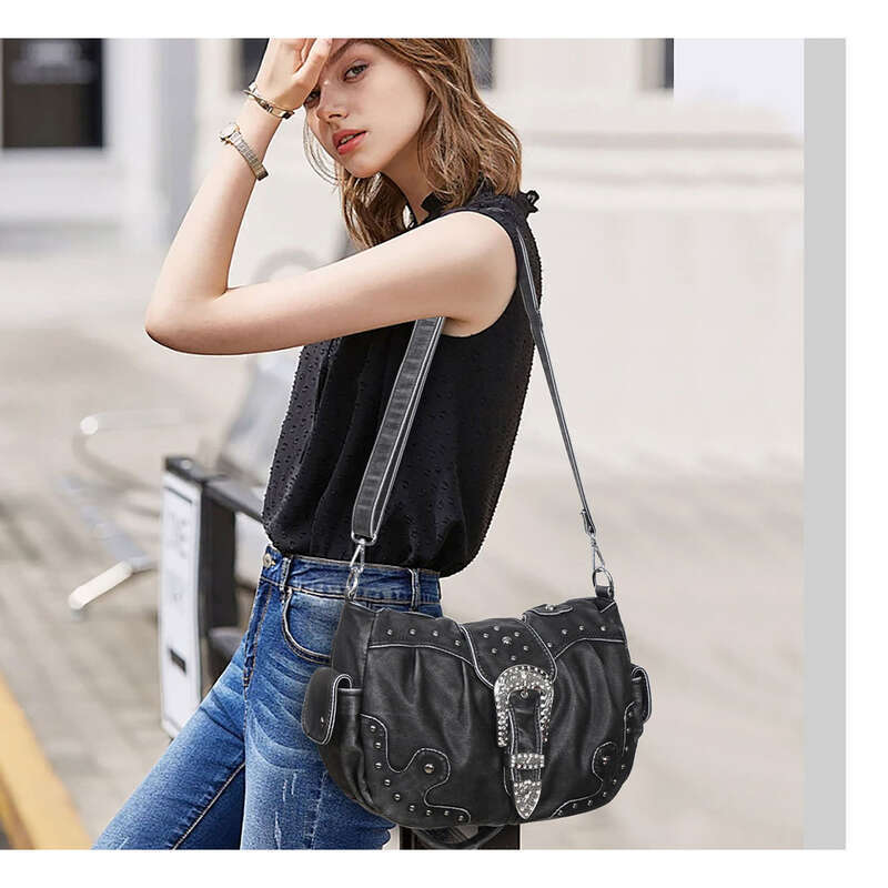 Damen Schultertasche Modische Henkeltasche Für Den Alltag_voghion.com
