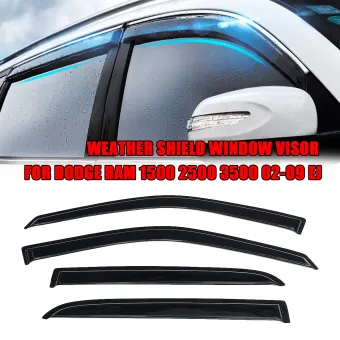 ram 2500 window visors