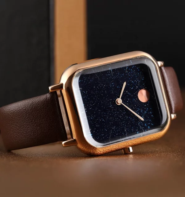 SKMEI 9187 CASUAL QUARTZ LEATHER WATCH FOR MEN description image 3