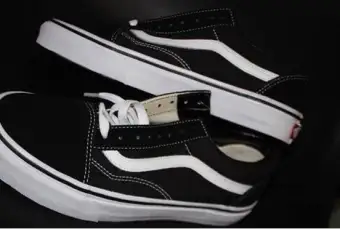 vans bianche slip on