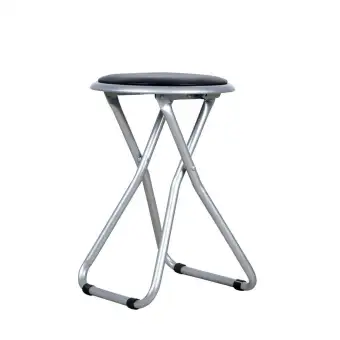 small round folding chair