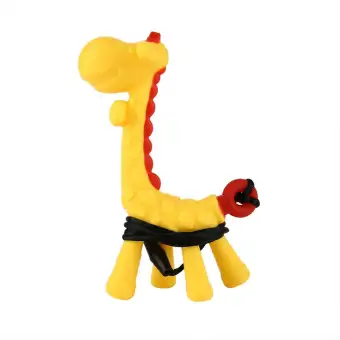 giraffe teething ring