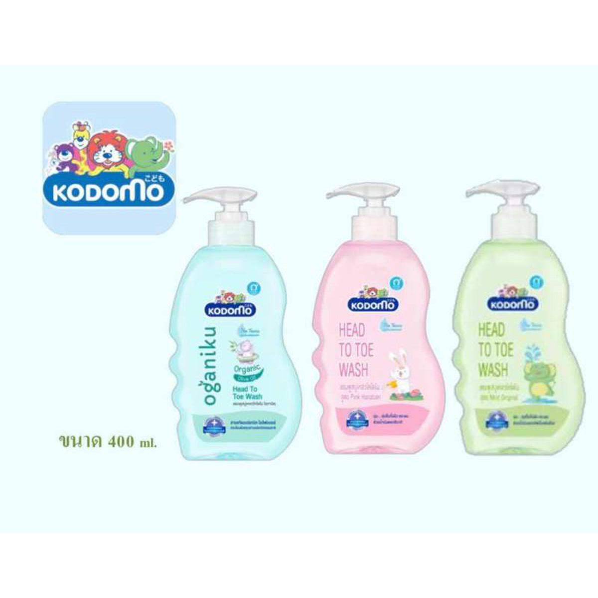 Kodomo head to toe wash 400ml