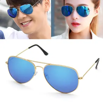 blue golf glasses