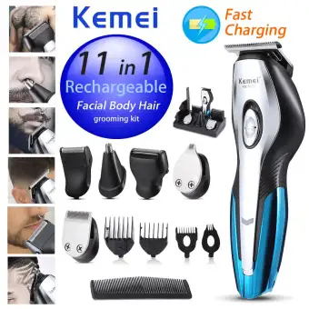 Kemei Rechargeable Electric Mens Hair Clipper Trimmer Shaver