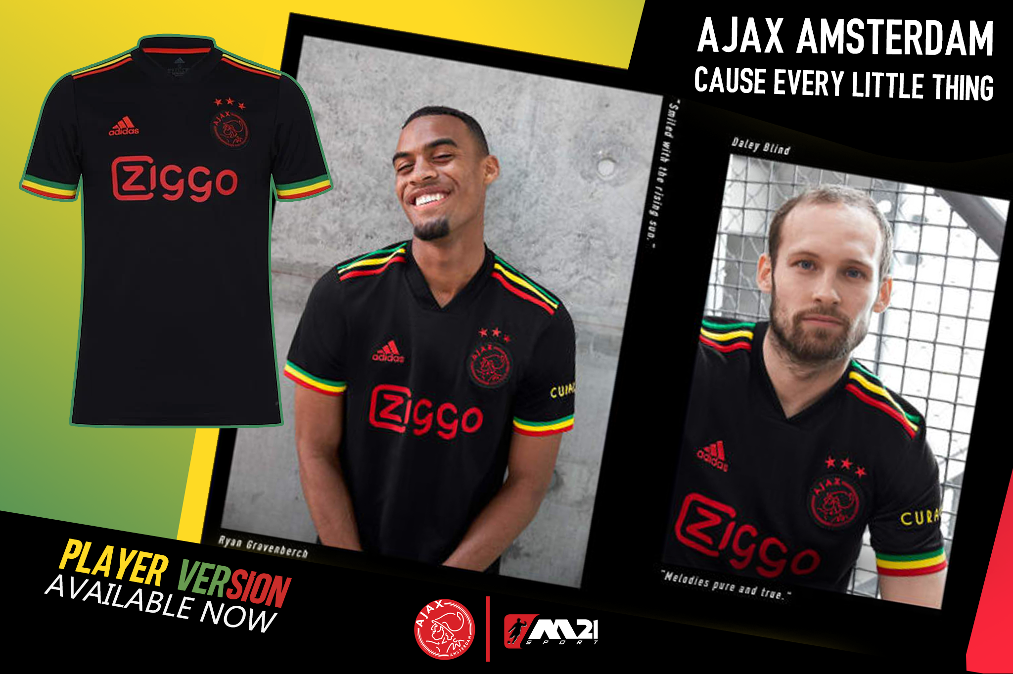 Ajax Third Kit - Players Version: Buy 