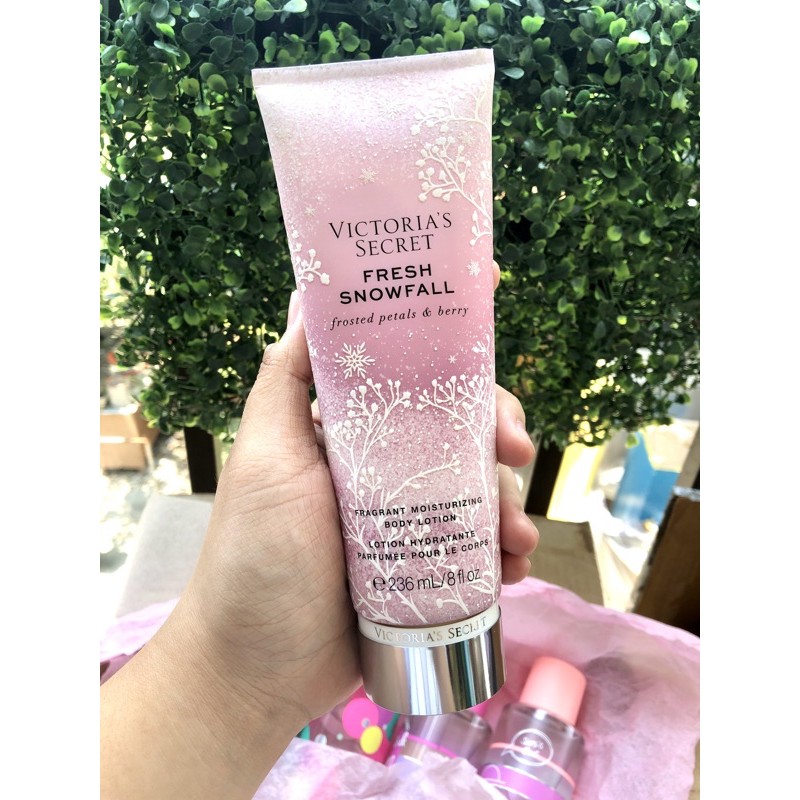 victoria secret fresh snowfall lotion