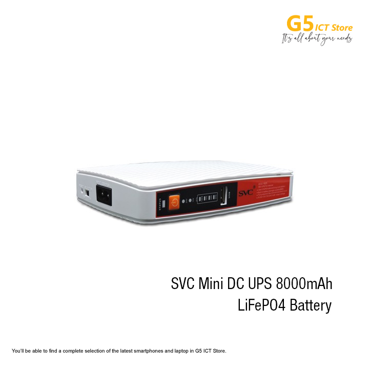 SVC Mini DC UPS ( 8000mAh ) | Shop.com.mm