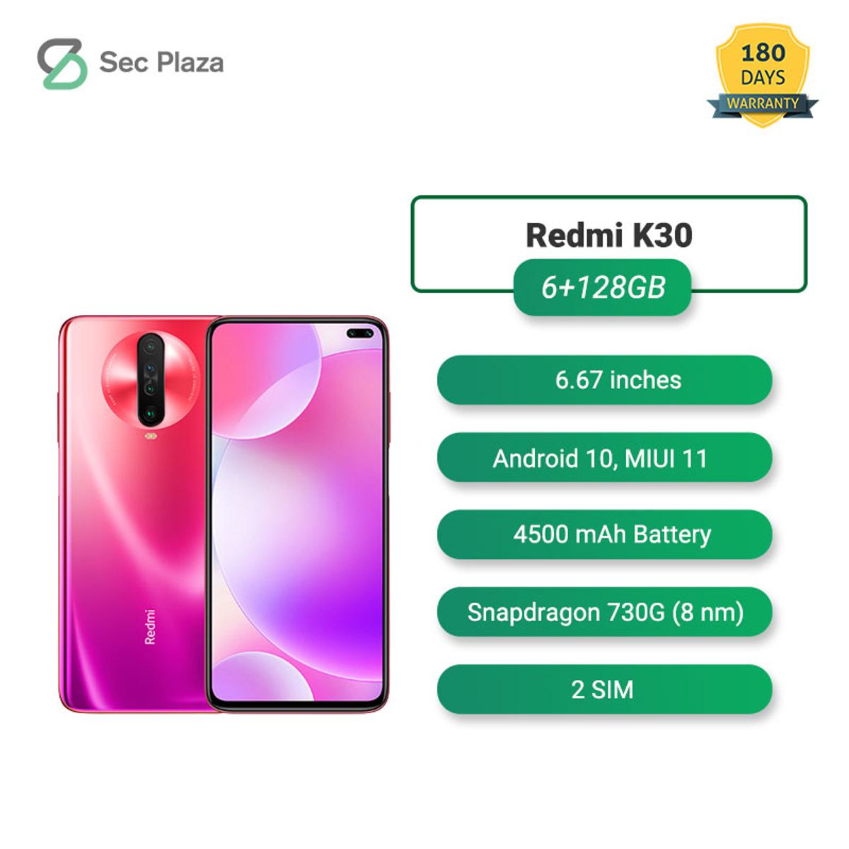 Redmi K30 6GB RAM 128GB ROM 64MP+20MP Camera 4500mAh 99% New