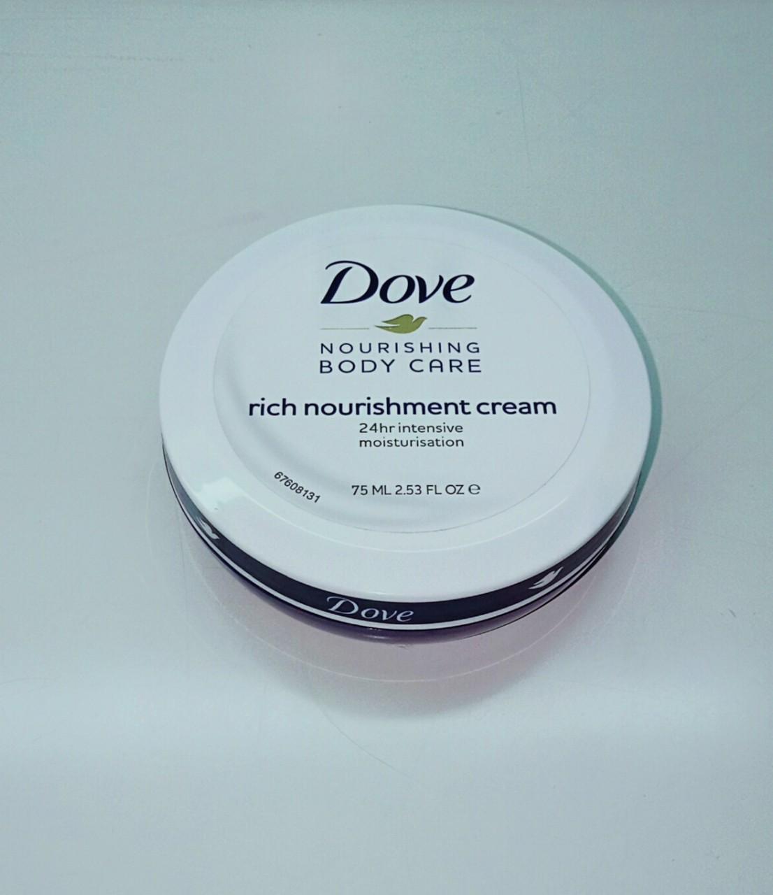 dove nourishing body care rich nourishment cream