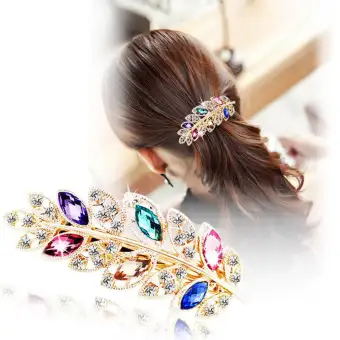 Girl Head Chain Hair Band Vintage Leaves Hair Clips Jewelry