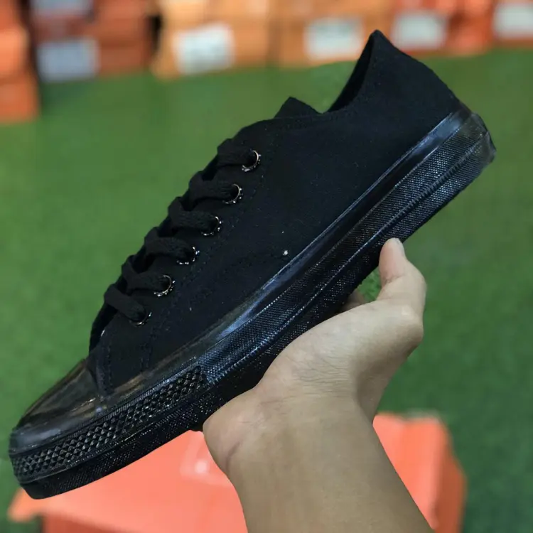 Converse full black on sale ori