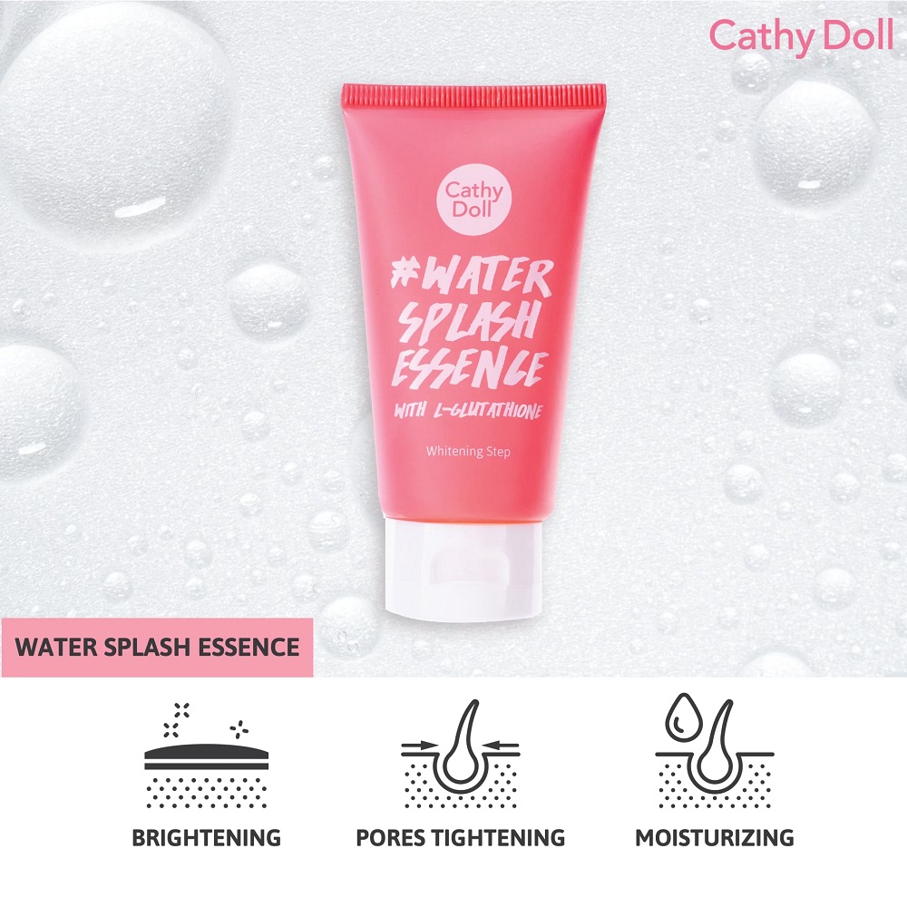 cathy doll water splash essence with l glutathione   3 in 1    L-Glutathione 6g Cathy Doll Water Splash Essence
