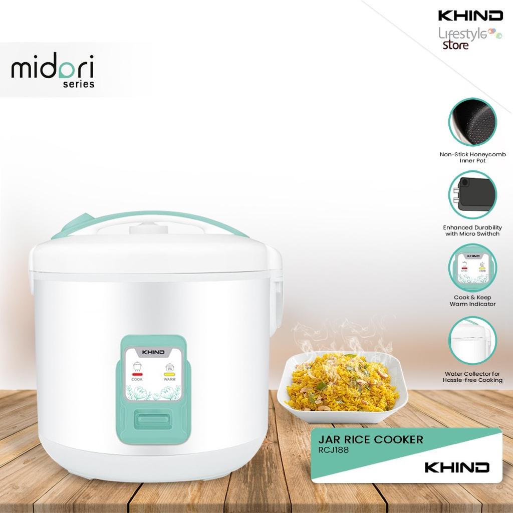 khind jar rice cooker