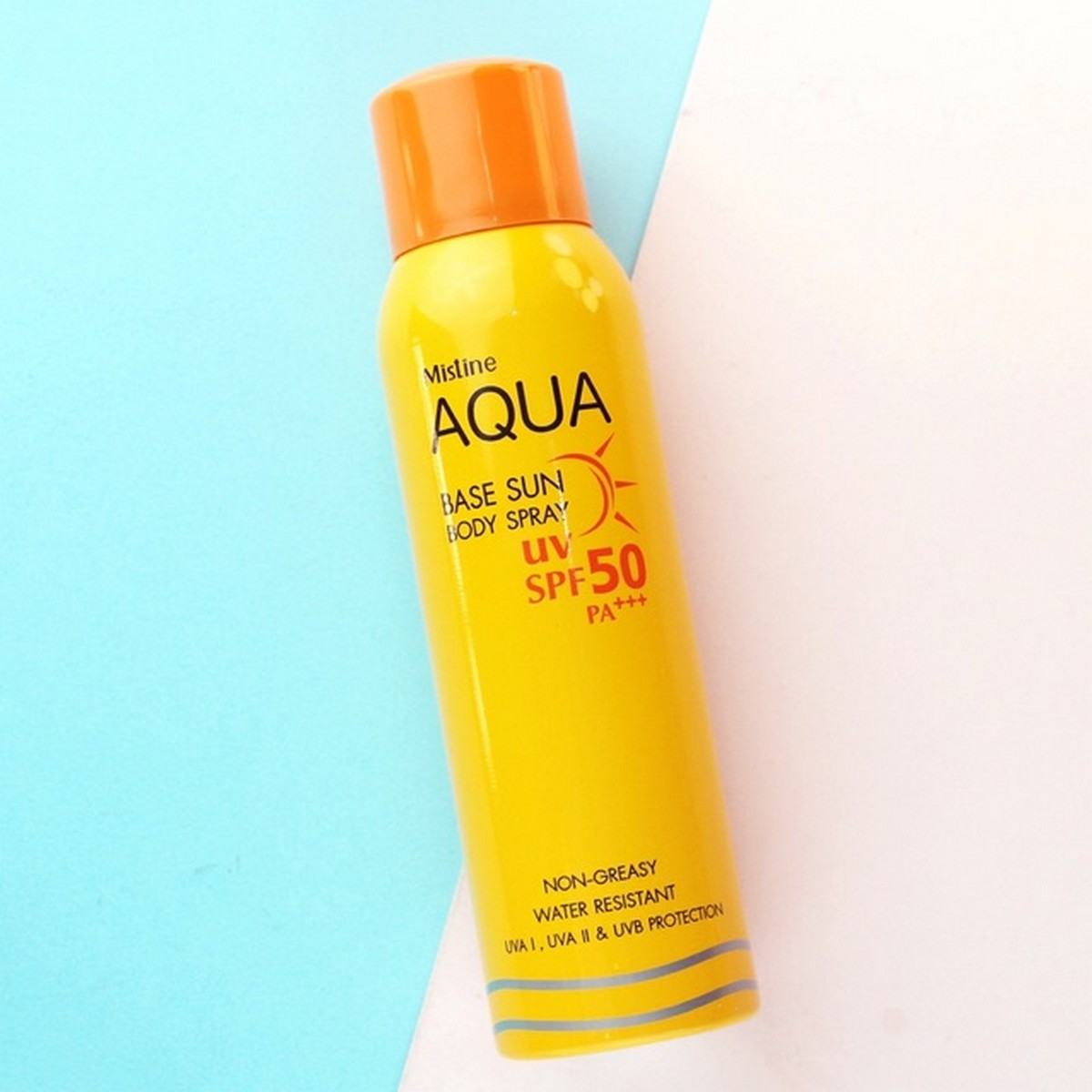 mistine aqua sunscreen spray