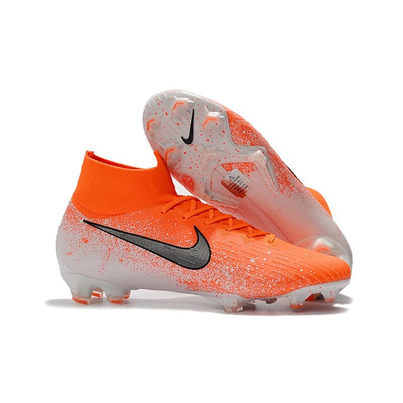 nike orange sock boots