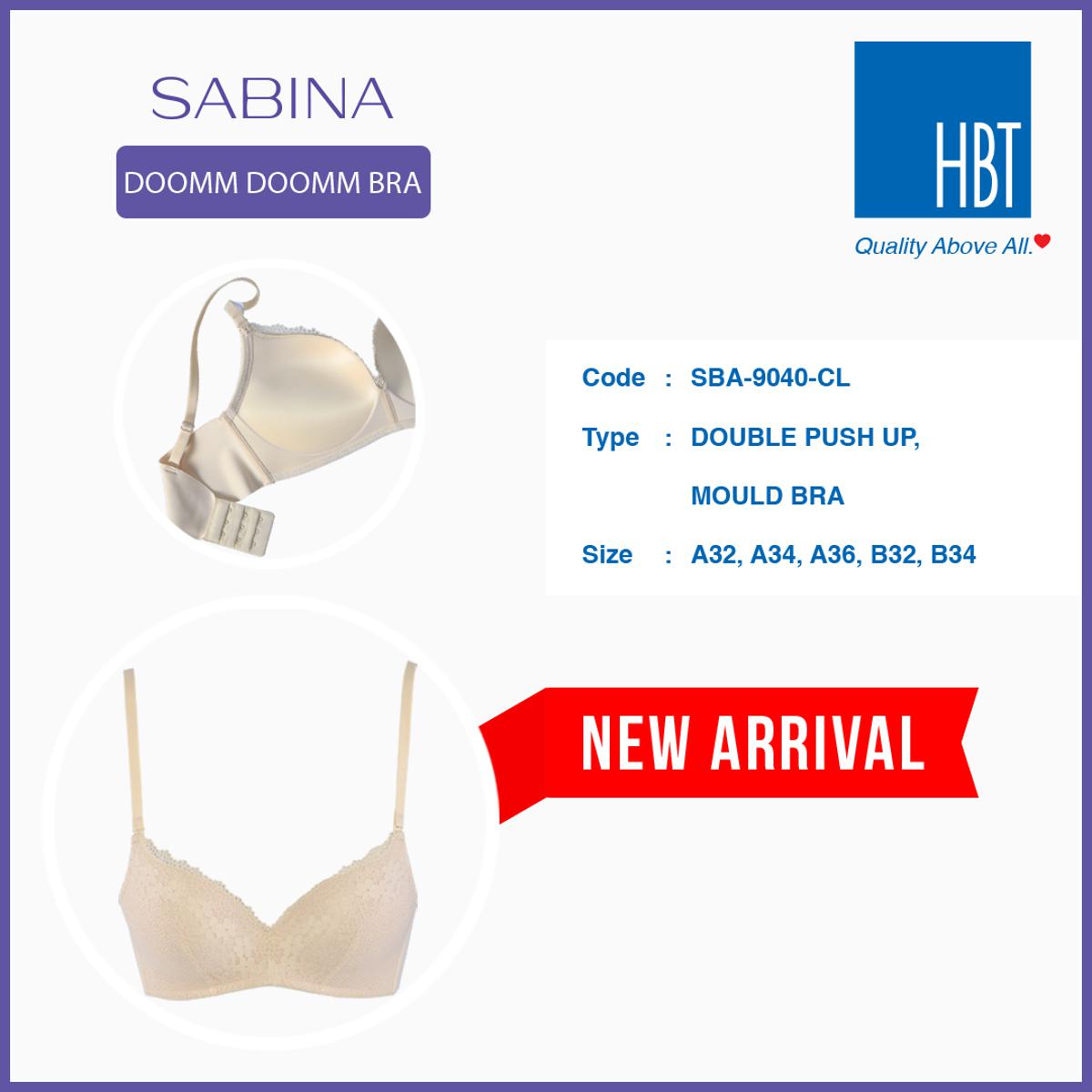 SABINA SOFT DOOMM BRA (Cod : SBH-9024-SL)- Wire Bra, Non-push up, available  in multiple sizes to fit all body types