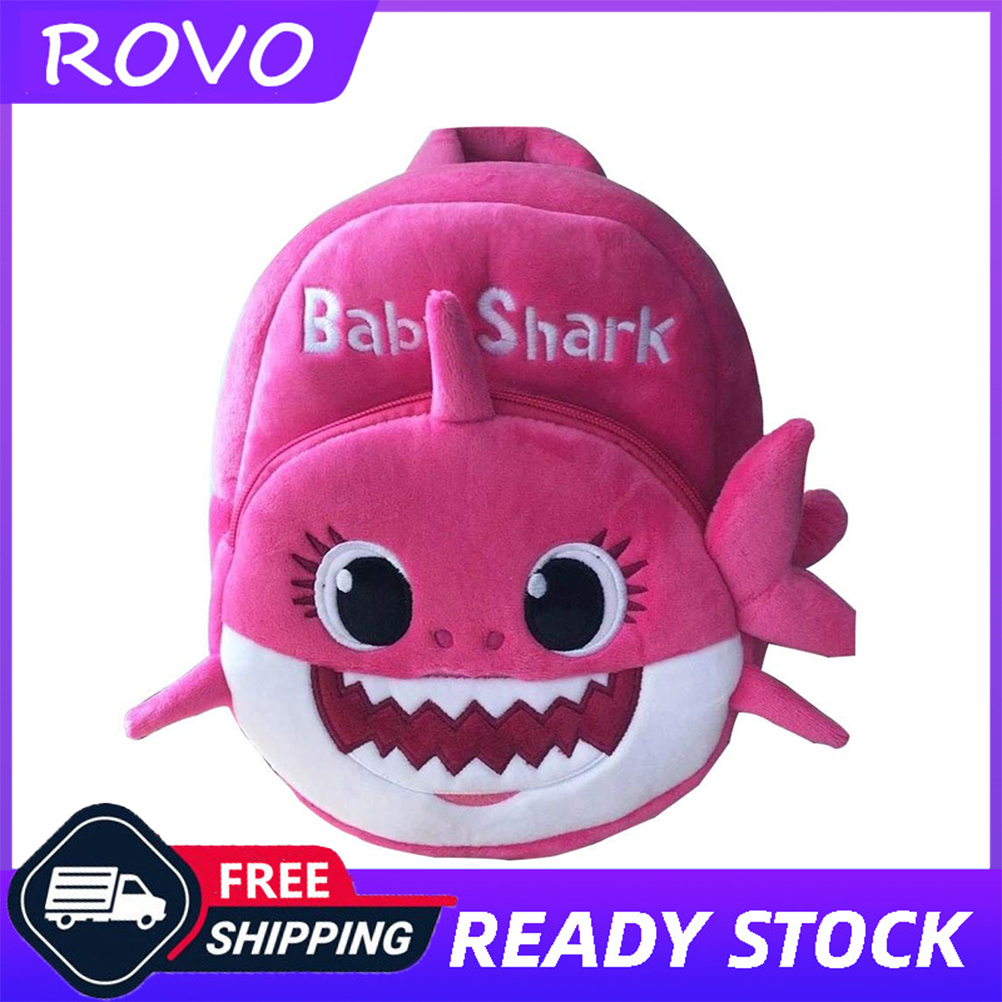 shark plush backpack