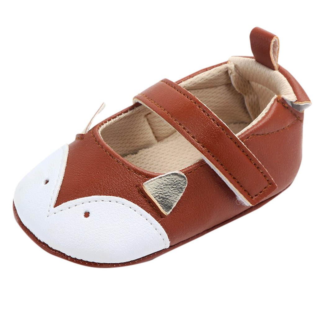 Cute Baby Girls Boys Newborn Infant Cartoon Casual First Walker Toddler Shoes UK