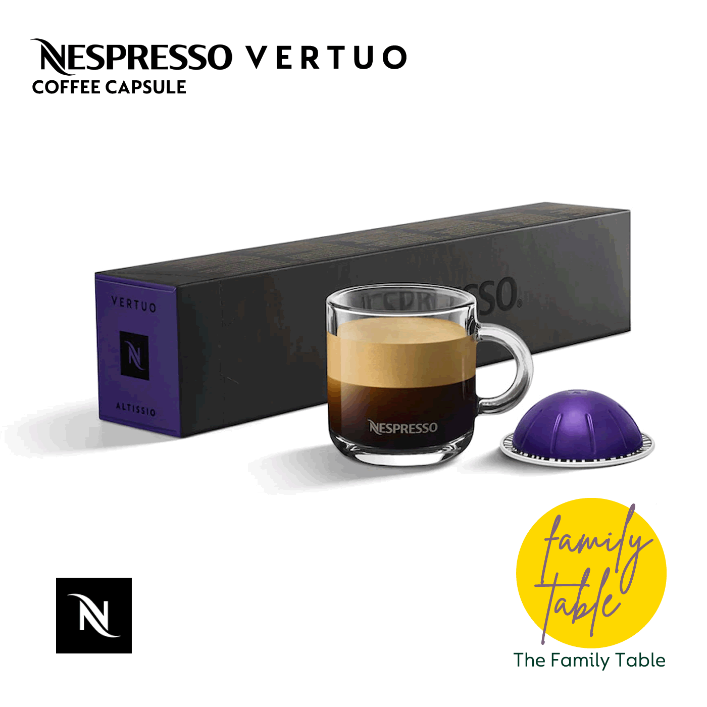 ALTISSIO, Nespresso Vertuo Coffee 