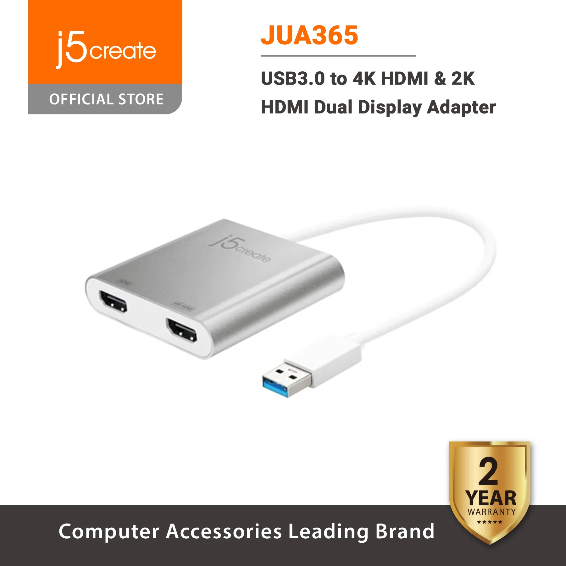 J5create USBC To 4Port HDMI MultiMonitor Adapter, 48 OFF