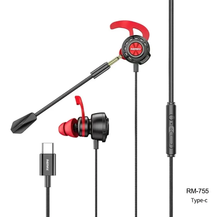 Type c gaming online earphones