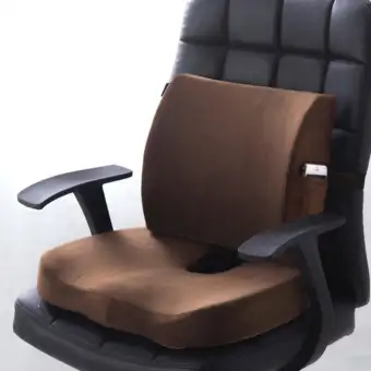 Memory Foam Lumbar Back Pillow Support Home Office Car Seat Back