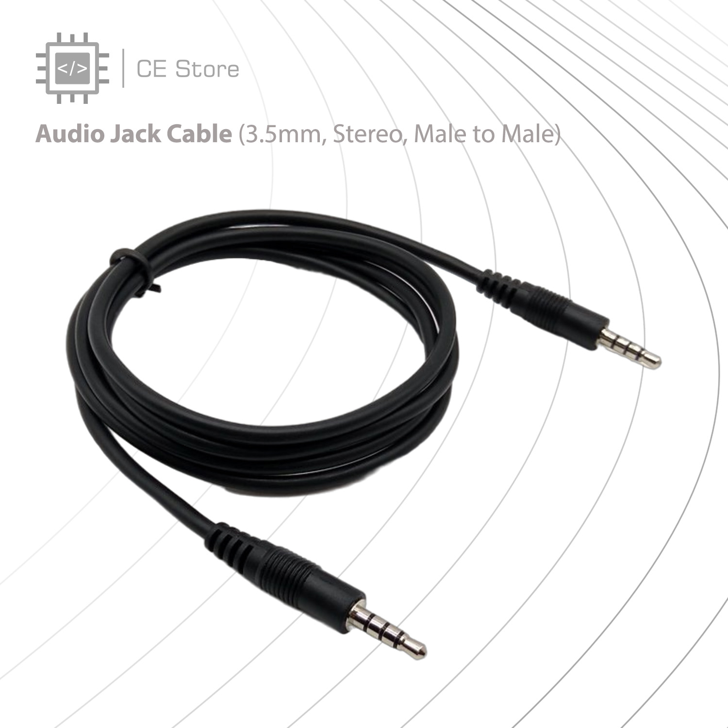 Câble Audio Stéréo Nedis - Jack 3.5mm Mâle Vers Jack 3.5mm Mâle - Plaqué Nickel - 10 Mètres