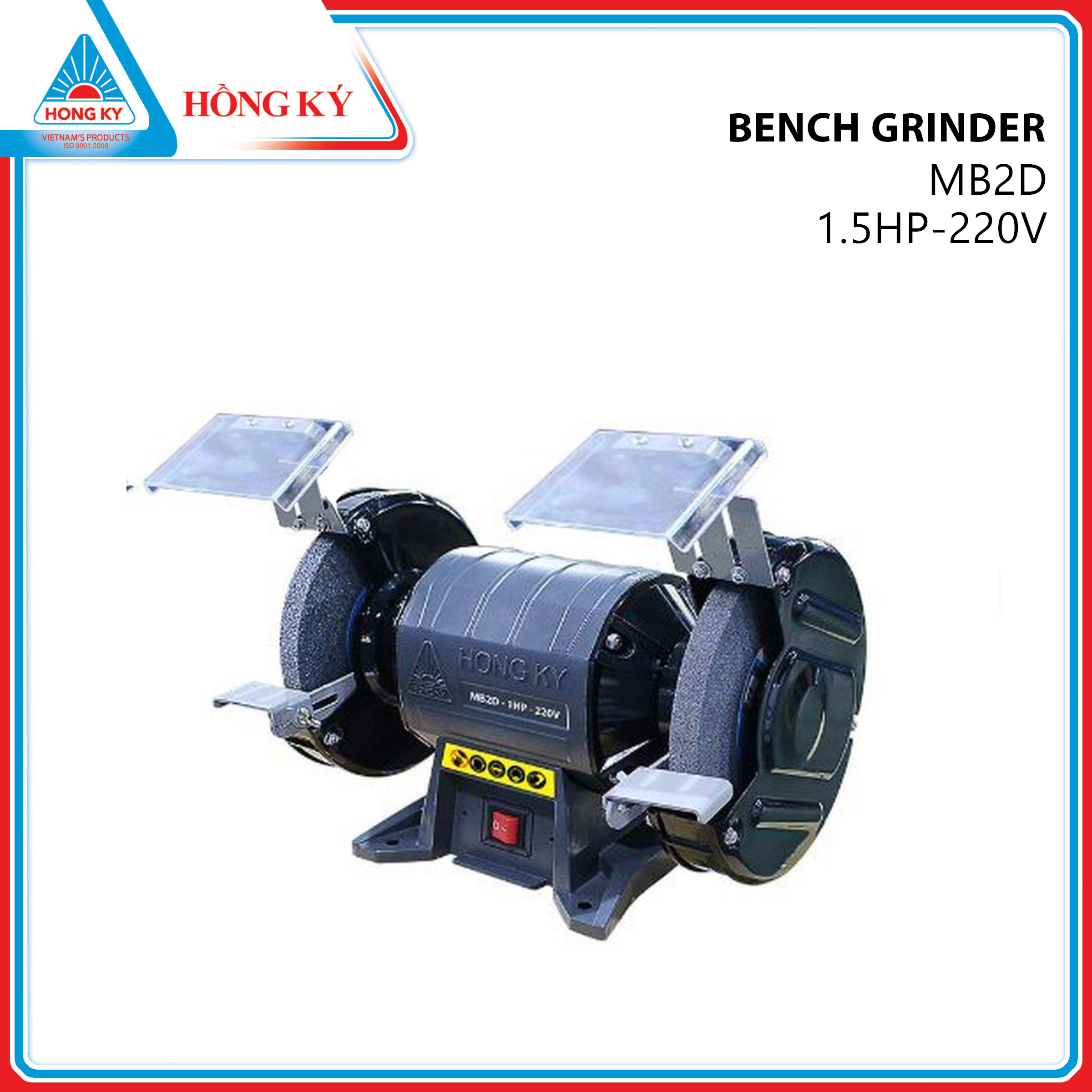 MB2D Bench Grinder ( 1.5 HP ) HONGKY 