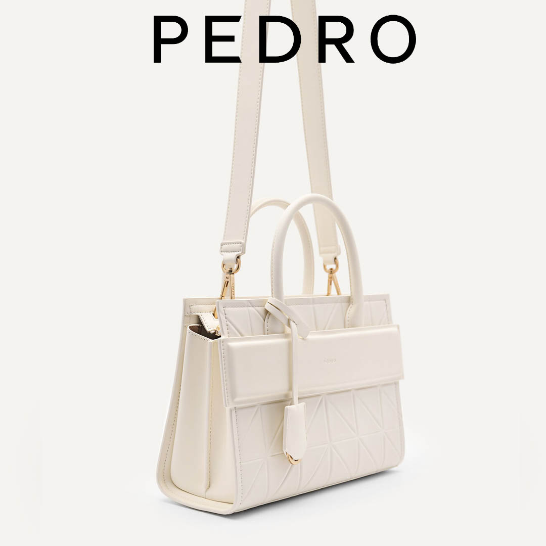 ★PEDRO★Studio Cara Leather MiniShoulderBag in Pixel/送料込 Nude PEDRO Studio Leather Mini Shoulder Bag in Pixel - PEDRO SG