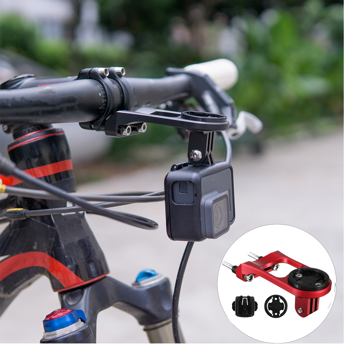 Cycle Computers & GPS New Bike Stem Extension Mount Holder Bracket