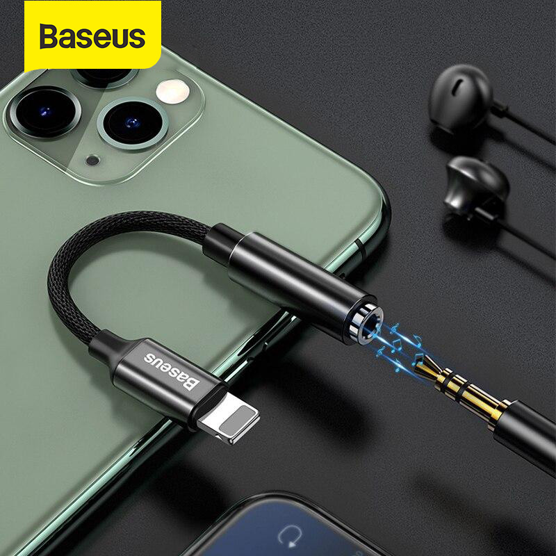 Baseus Lighting to 3.5mm Audio Adapter 