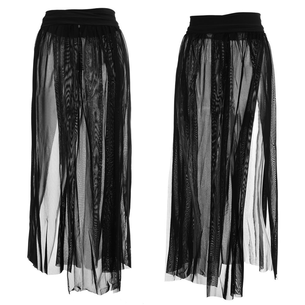 gauze beach skirt