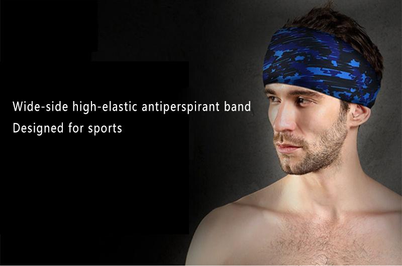 Absorbent Cycling Yoga Sport Sweat Headband Men Sweatband For Men