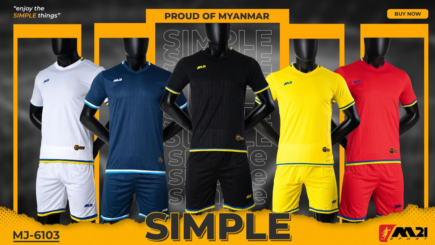 M21 SIMPLE Jersey One Set (MJ6103): Buy 