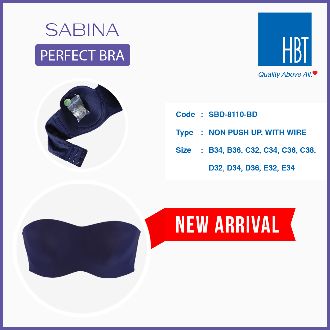 SABINA PERFECT BRA (Code : SBD-8110-RD)- Wire Bra, Non-push up